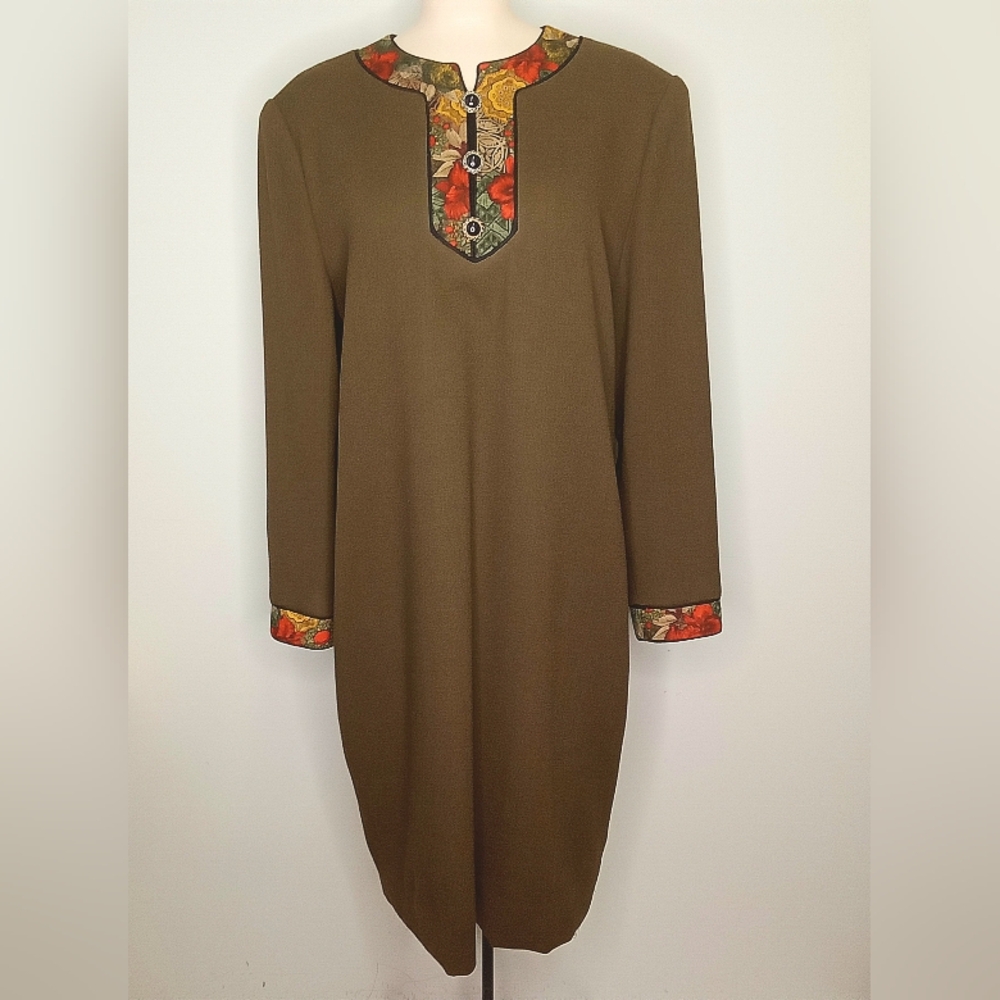 Gene Roye Pure Wool Dress